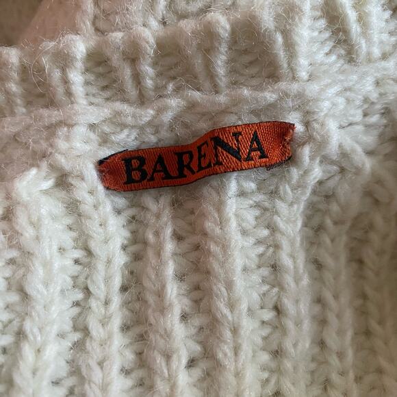 Barena Venezia Sweater Cableknit Wool Alpaca Fisherman Italy Crewneck Pullover - Picture 3 of 5